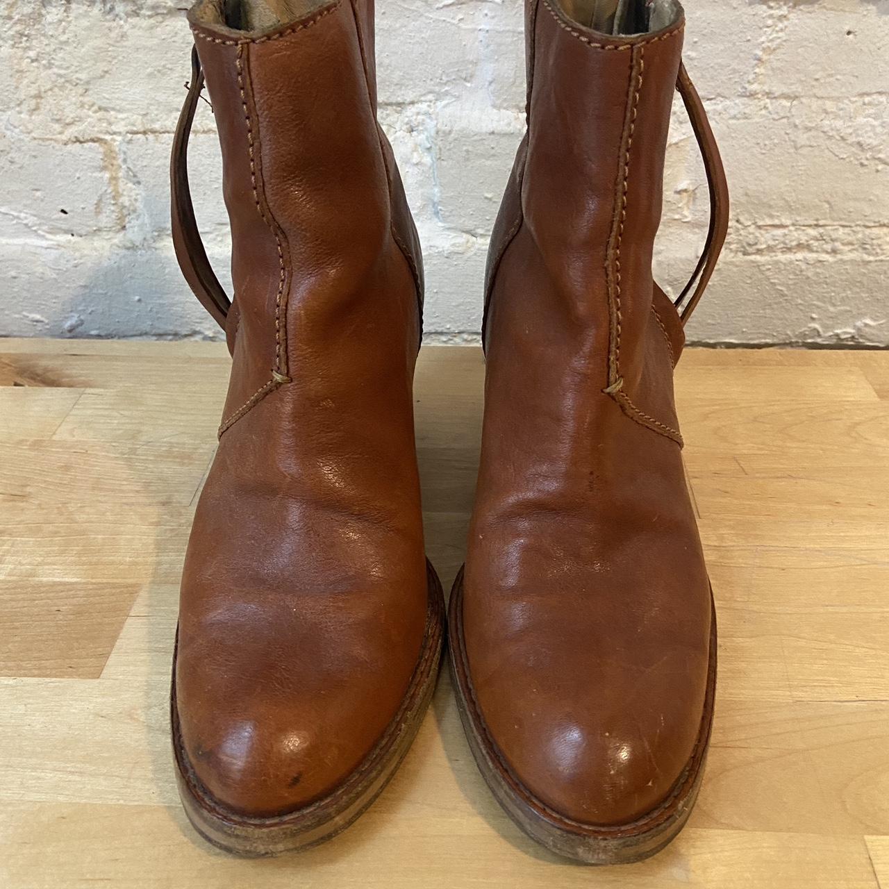 Acne Studios Women's Brown Boots | Depop