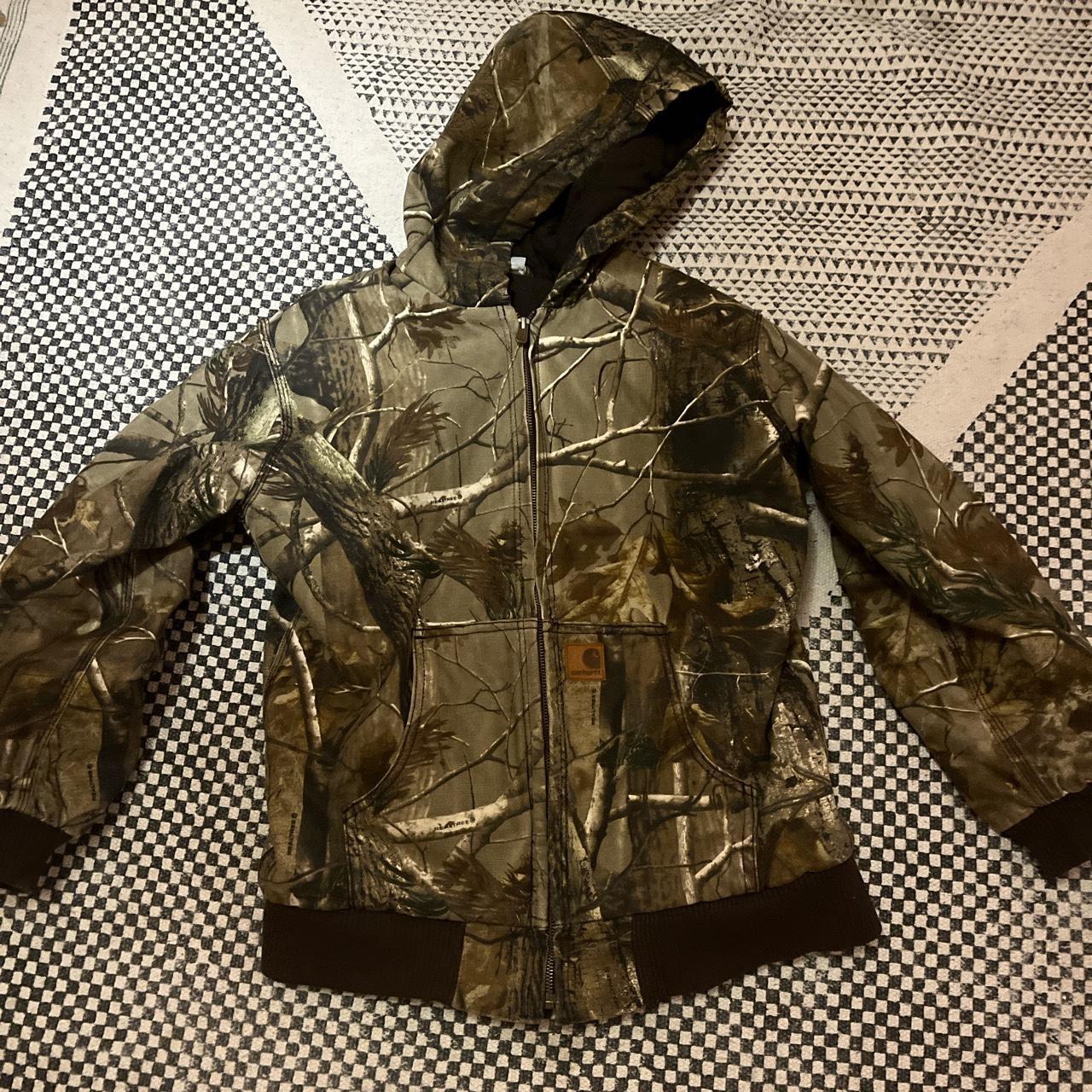 carhartt camo jacket womens