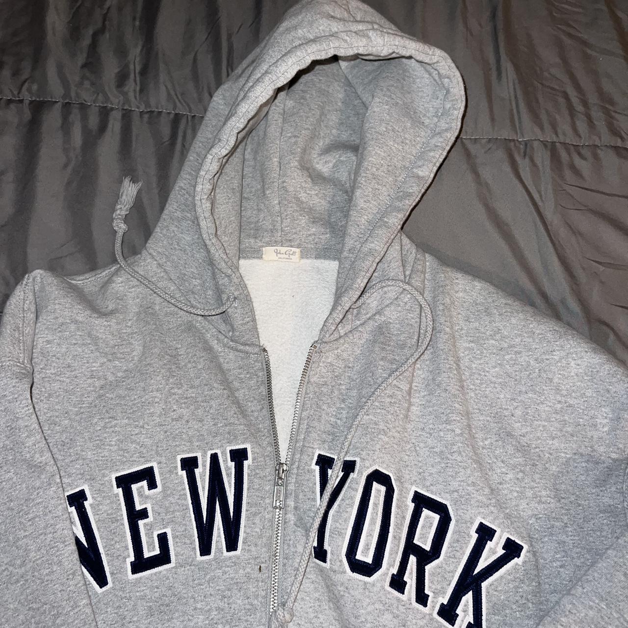 Brandy Melville Women's Grey Sweatshirt Depop