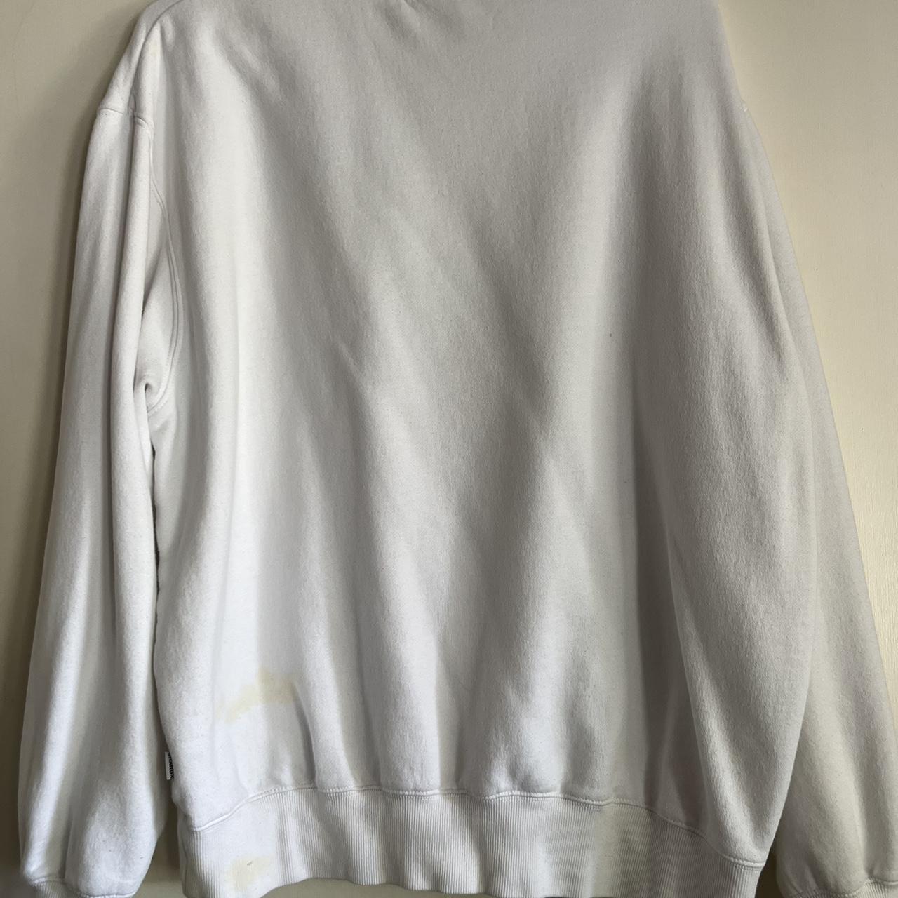 oversized ghanda jumper 🤍 few holes and stains in... - Depop