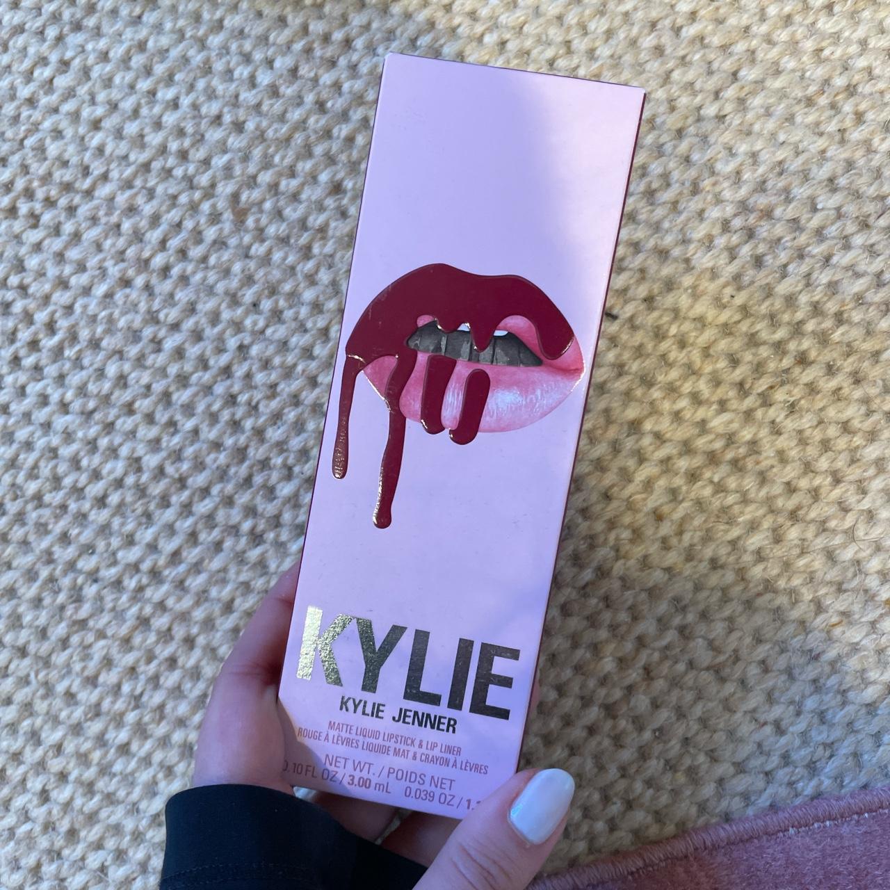 KYLIE bite me 403 matte liquid lipstick and lip... - Depop