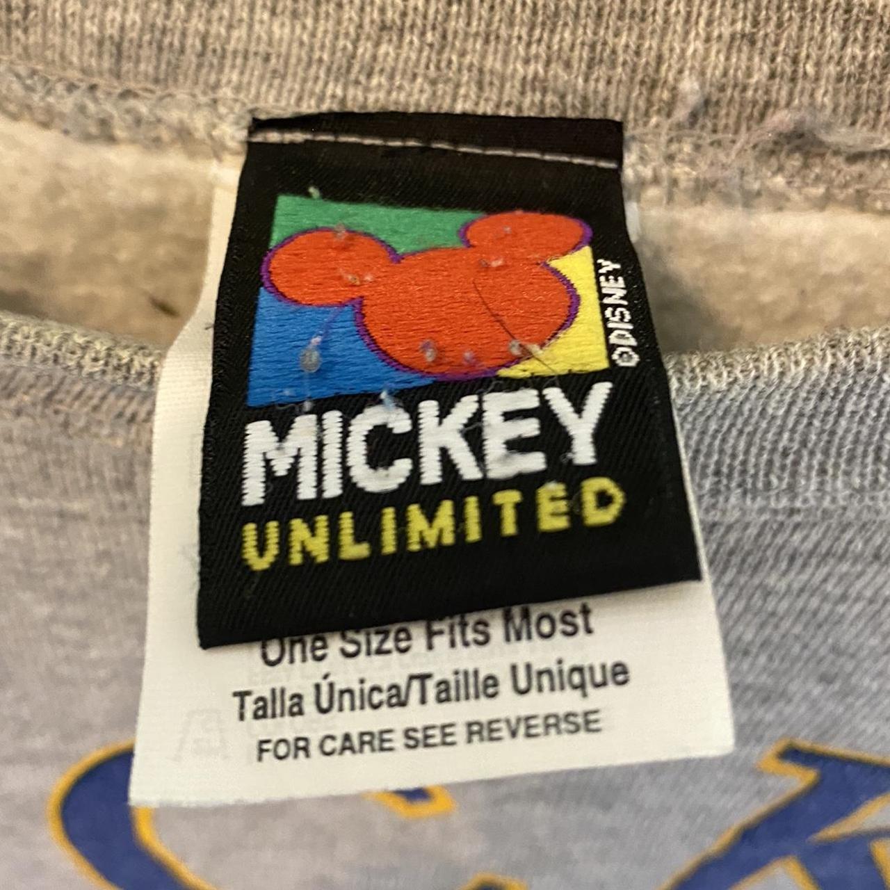 Vintage Mickey Mouse Disney Crewneck Tagged OS... - Depop