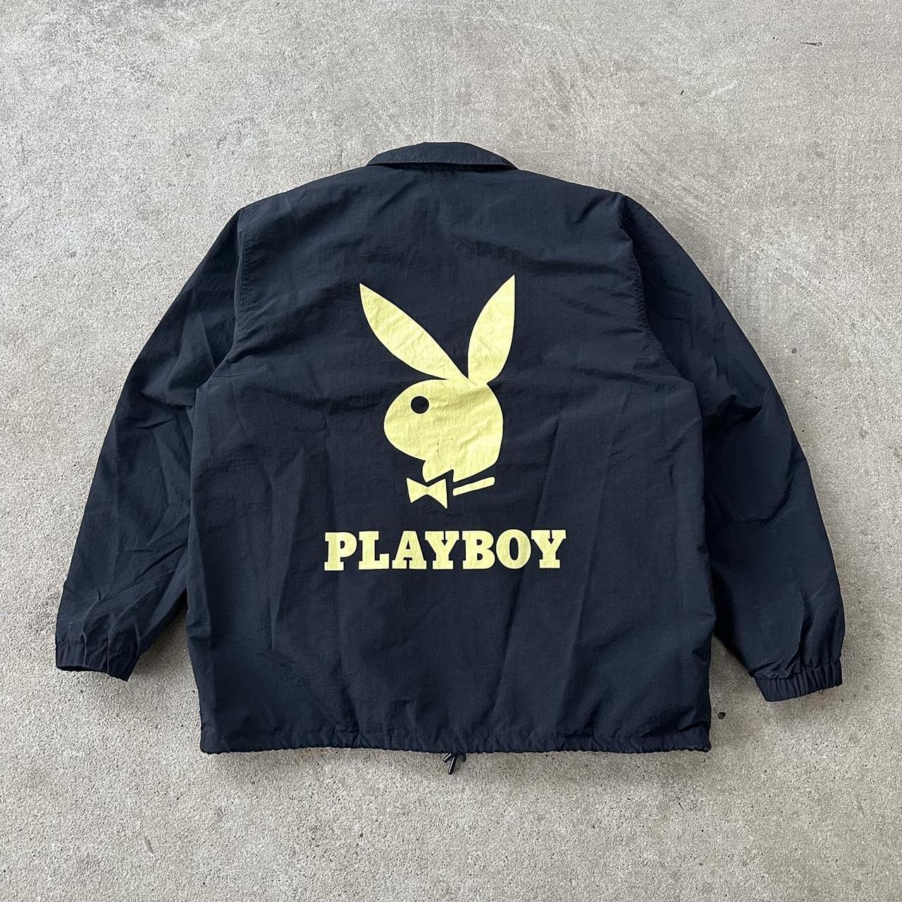 SOLD* 2011 Supreme x Playboy Varsity Jacket. - Depop