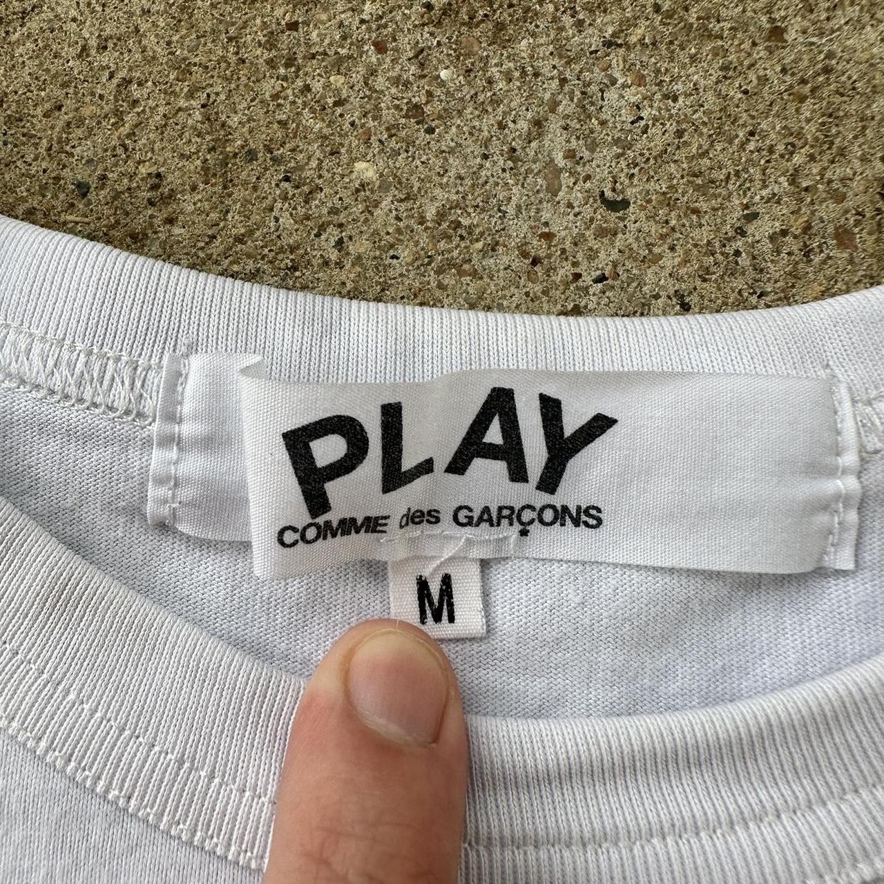 Comme des Garçons Play Men's White T-shirt (3)