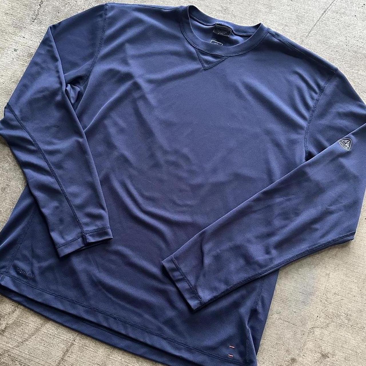 【希少】90s NIKE ACG t-shirt navy fade◎ 希少】90s NIKE ACG t-shirt navy fade◎ 希少】90s NIKE ACG t