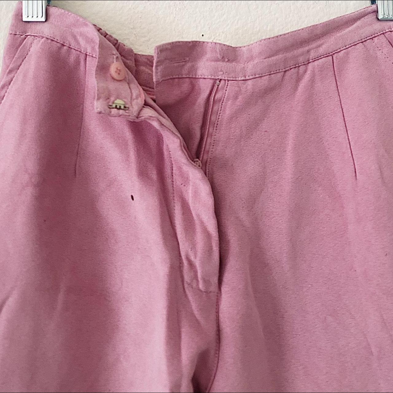 Women's Pink Trousers | Depop