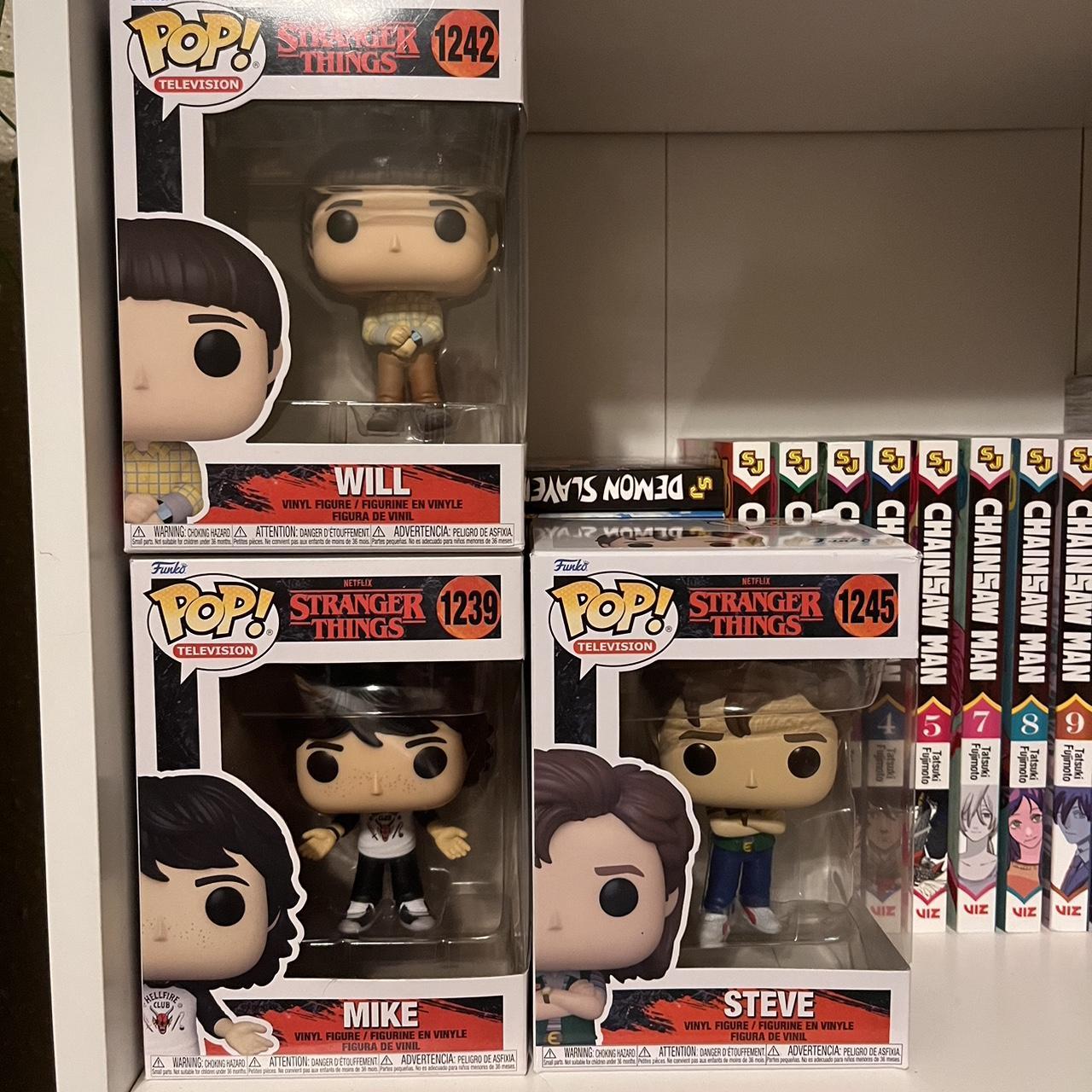 stranger things funko pop bundle ! collectables ... - Depop