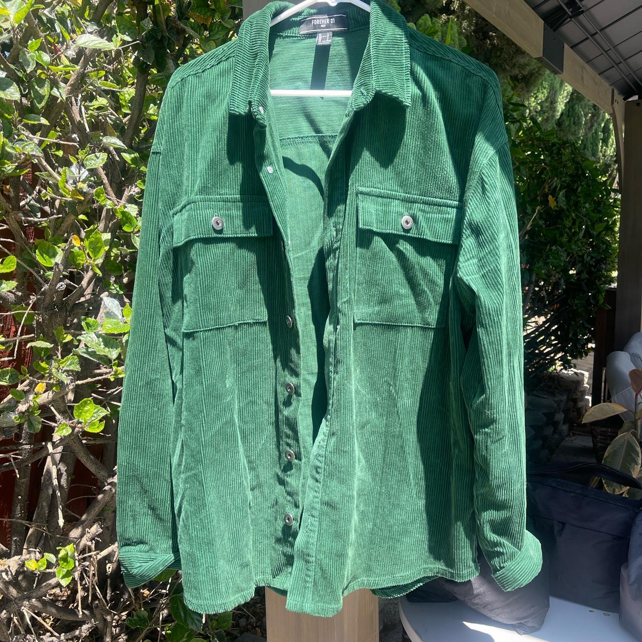 H&M Men's Green Jacket | Depop