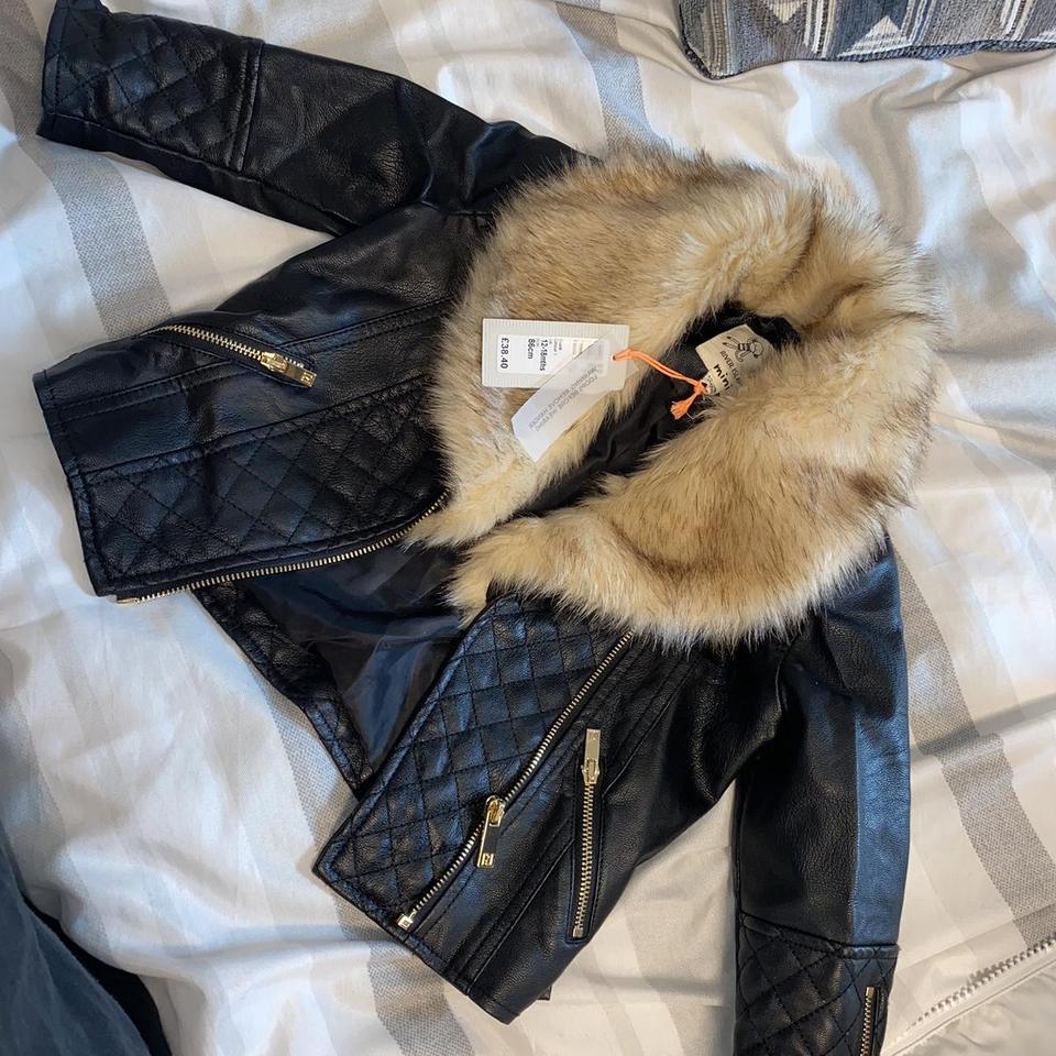 River island baby leather jacket on sale