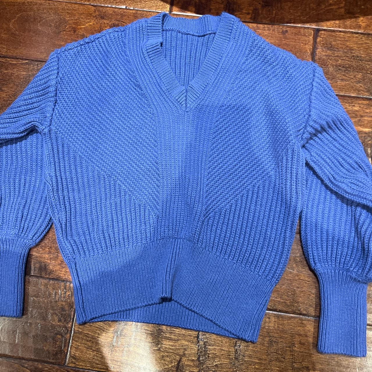 Royal blue sweater - Depop