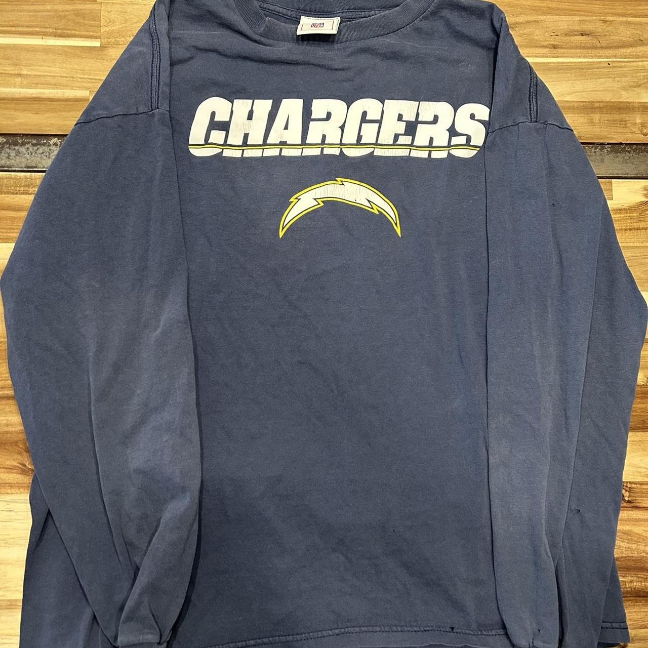 NFL, Shirts, Chargers Nfl Football Long Sleeve Mens Graphic Sports Cotton  Colorful Top Y2k