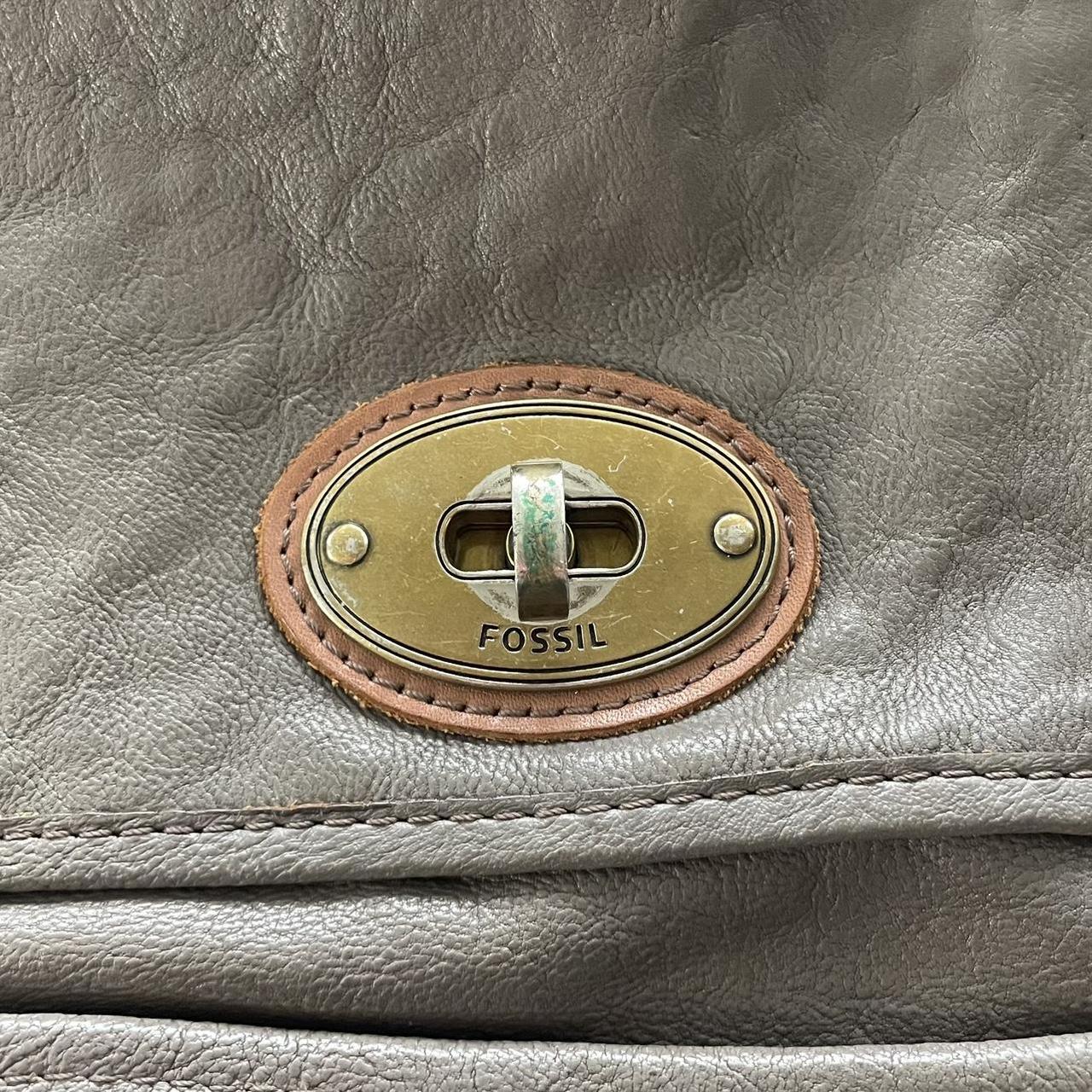 Fossil Women's Satchels - Silver/Grey – Fossil Gr… - image 7