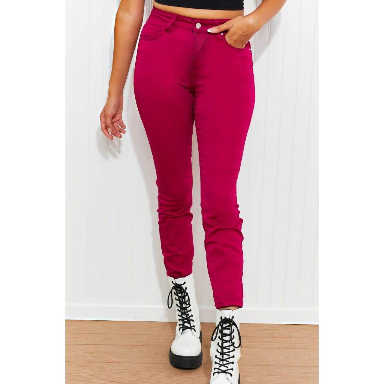 Women's Red Jeans Depop