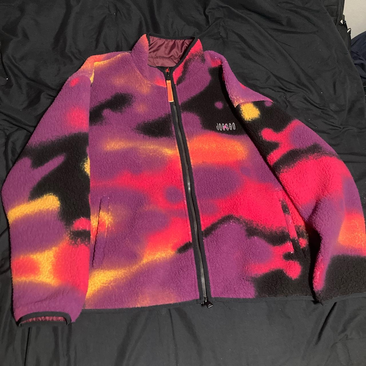 Crazy Tie Dye Colored Jordan Fleece! Completely... - Depop