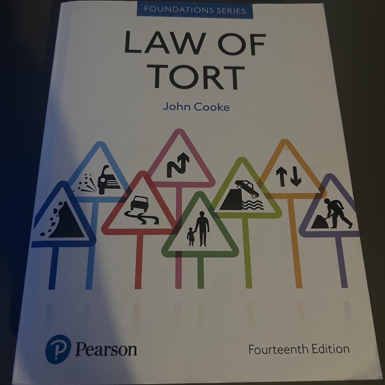 LAW OF TORT- Law Student Textbook. Absolute... - Depop