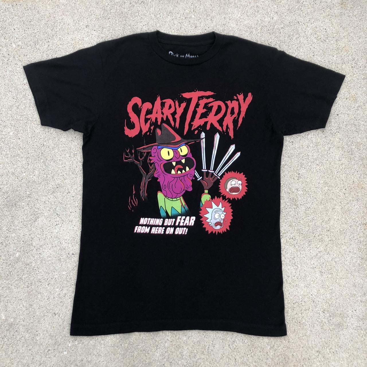 scary terry shirt rick and morty