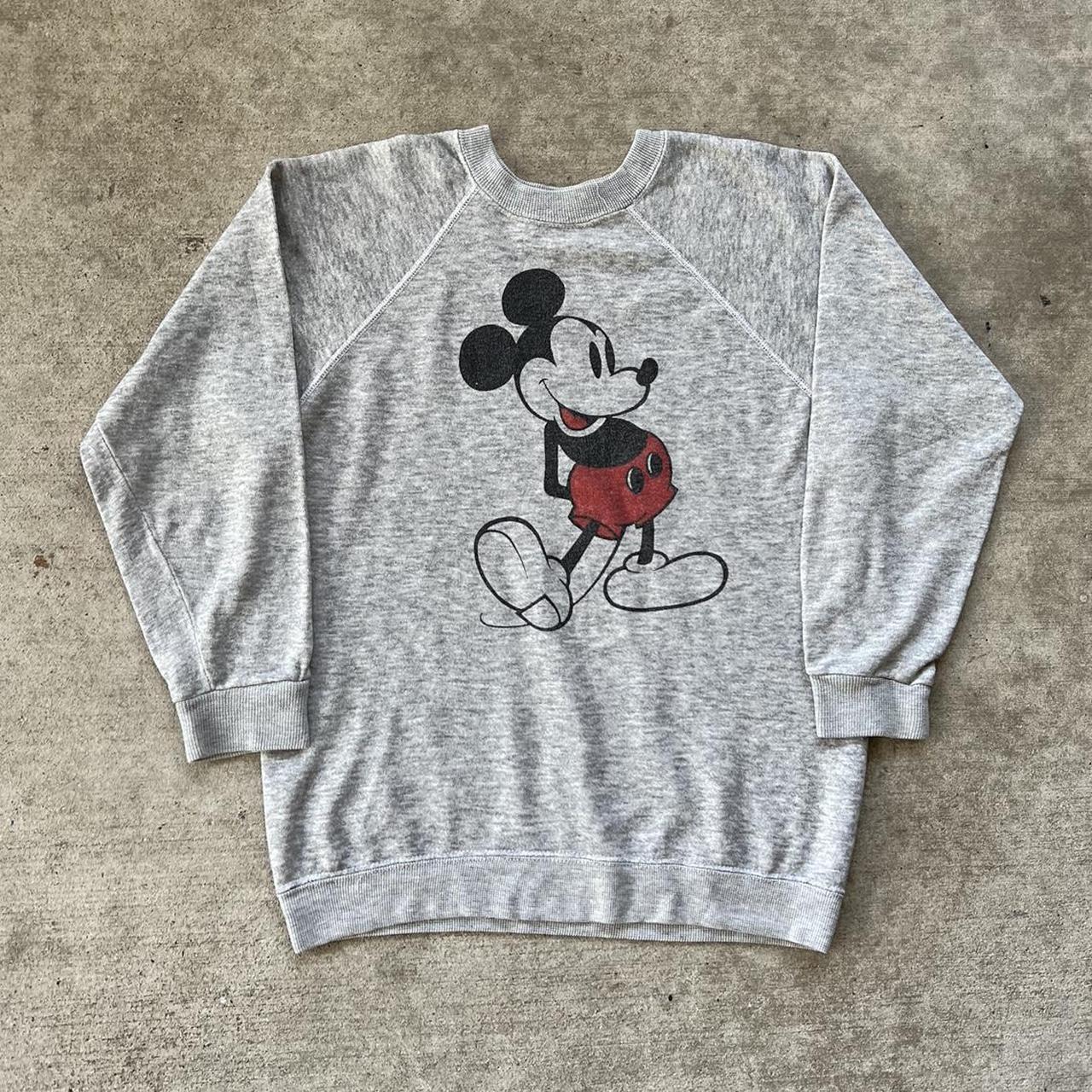 Mickey mouse hot sale grey sweater