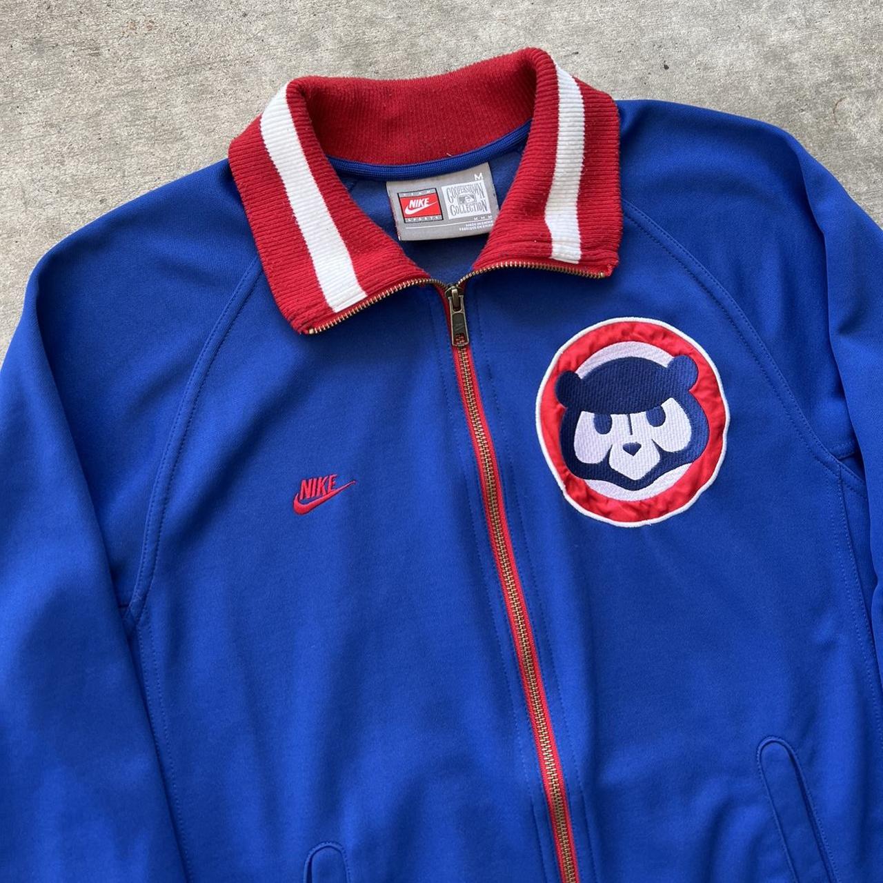 Vintage Chicago Cubs Quarter zip (Tagging Nike for - Depop