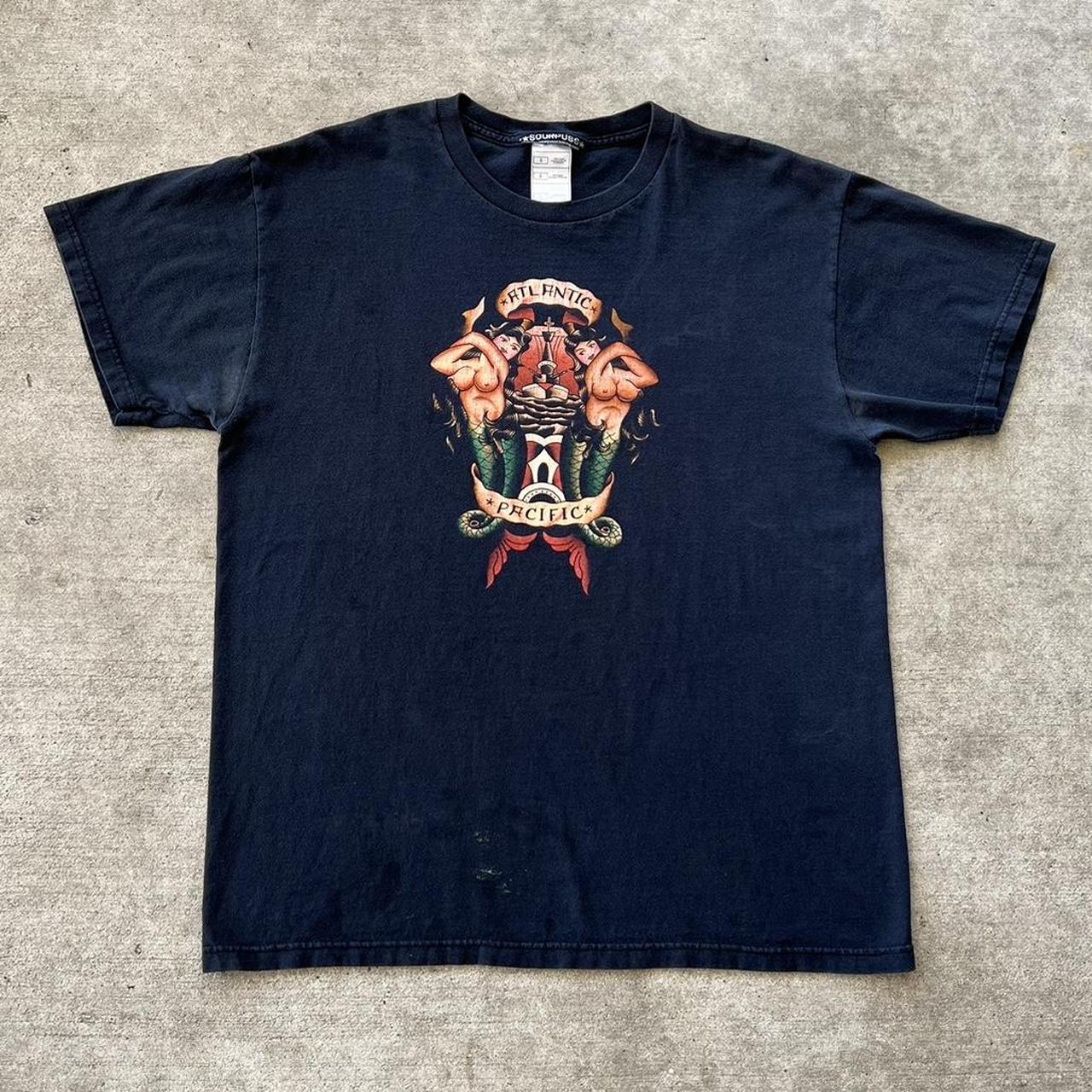 Vintage Y2K Sour Puss tattoo t shirt 2000s... - Depop