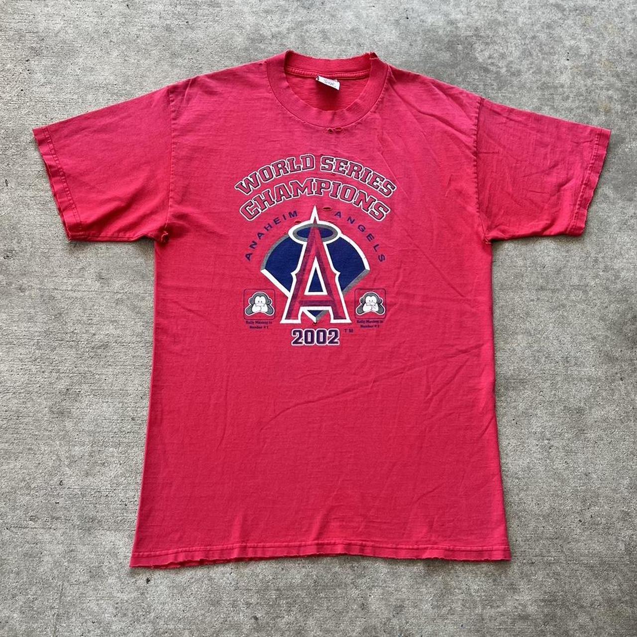 Vintage '02 Anaheim Angels Baseball T-shirt 