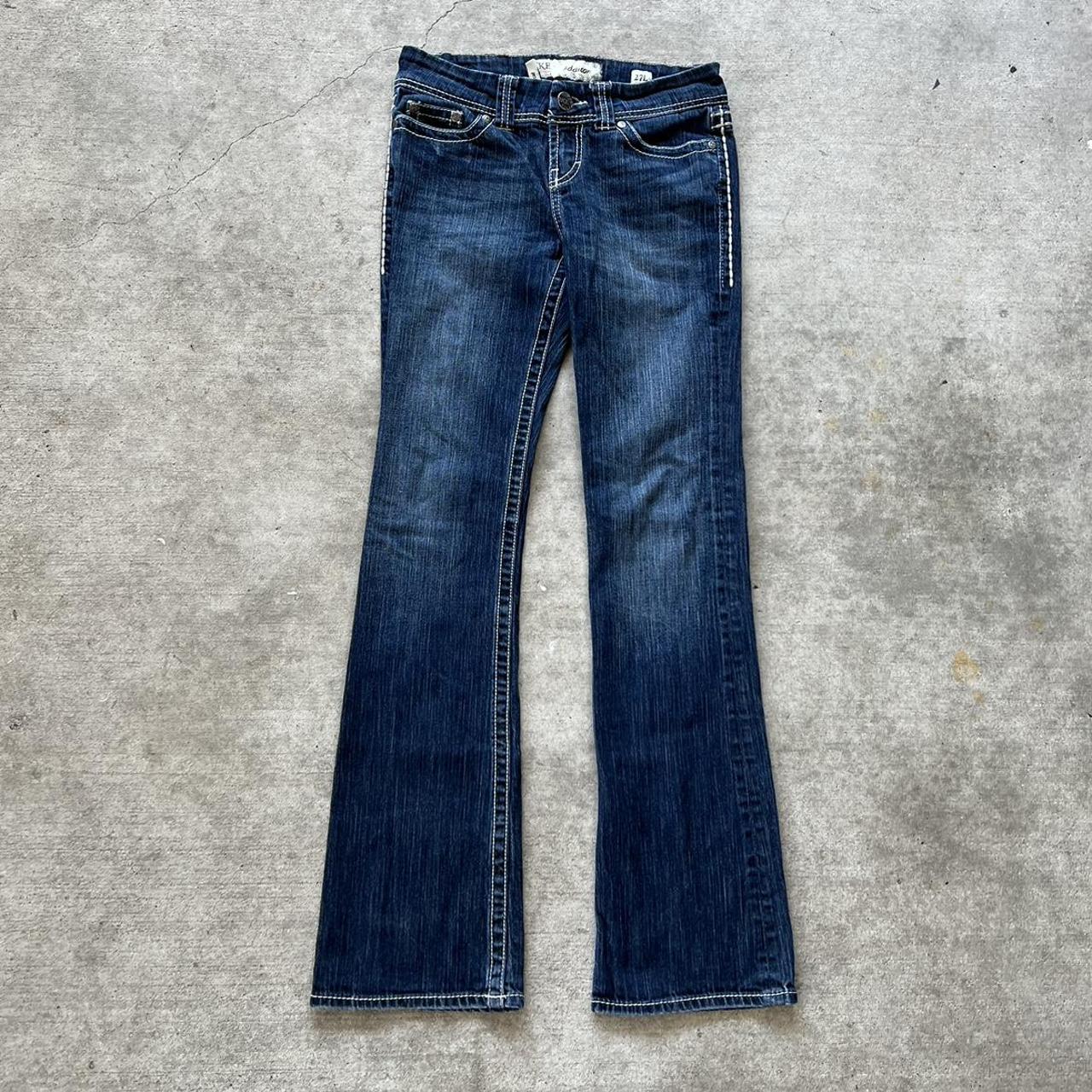 Vintage Y2K BKE Low rise Bootcut Jeans 2000s... - Depop