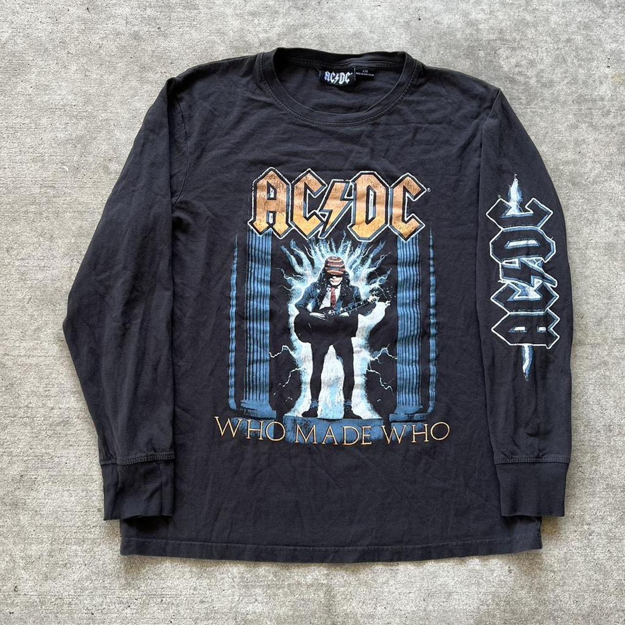 Modern AC/DC Long Sleeve Band t shirt 2021 dating... Depop