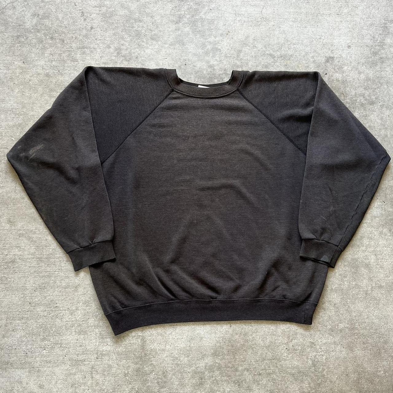 Faded black online sweatshirt