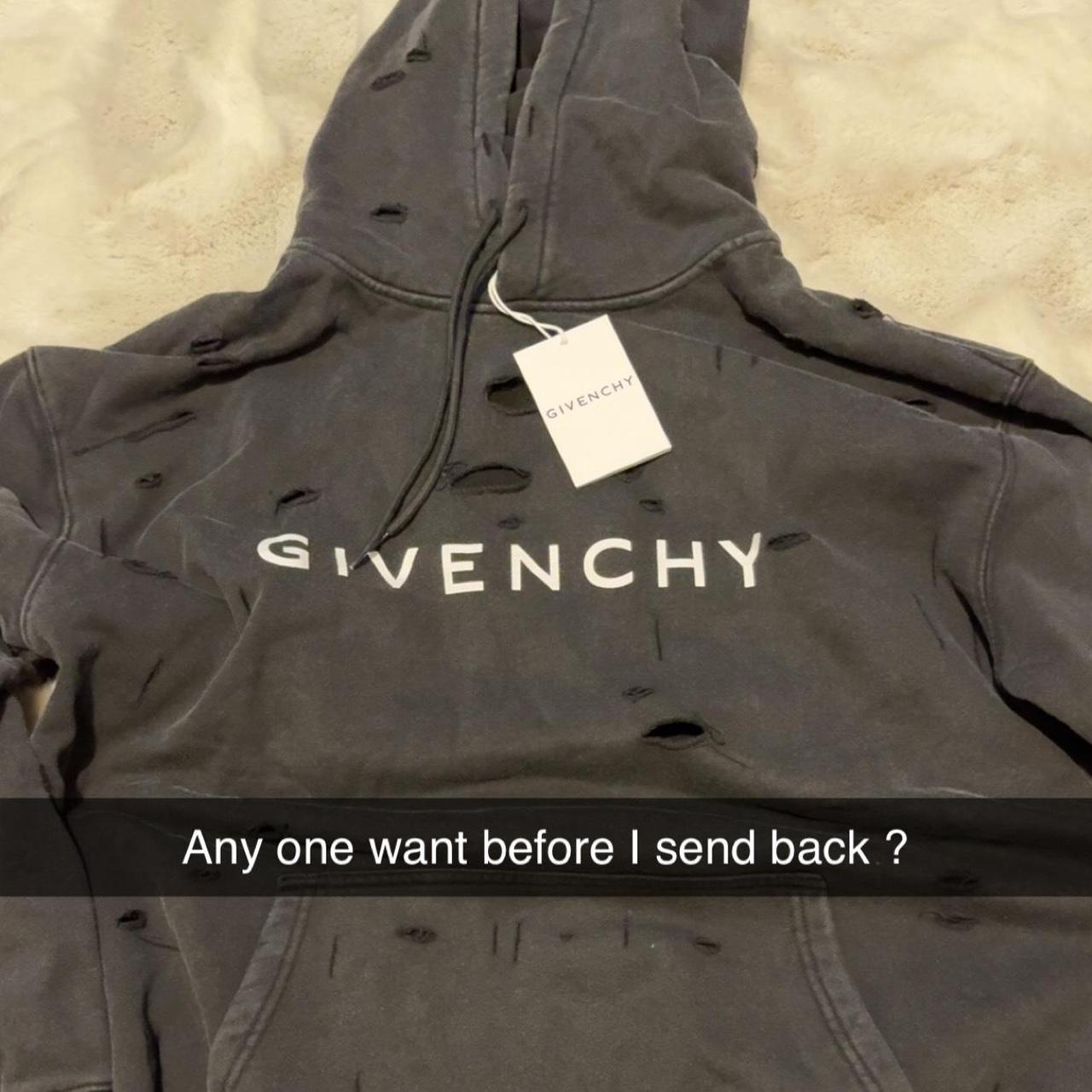 Givenchy hoodie shop ripped