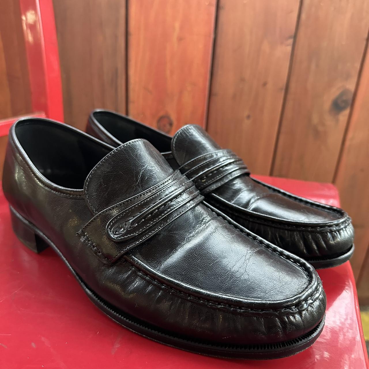 Florsheim Genuine Leather Loafers Size 10 - Depop