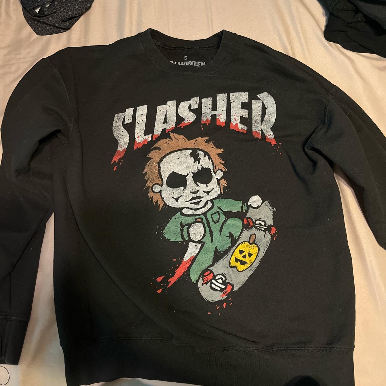 Slasher sweatshirt discount