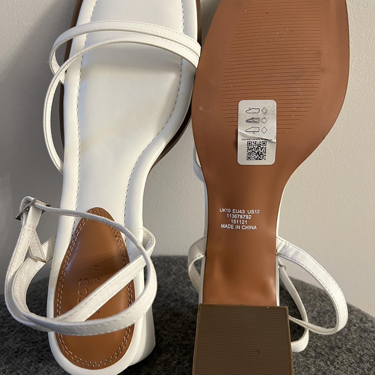 ASOS Women's White Sandals (2)