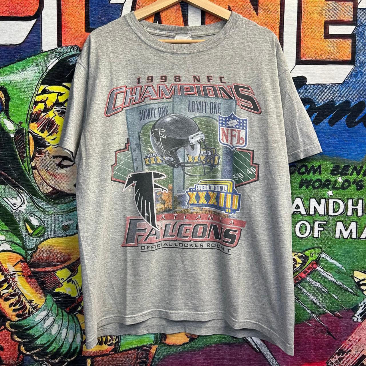 Vintage 90s Super Bowl XXXIII size Medium Shirt Atlanta Falcons