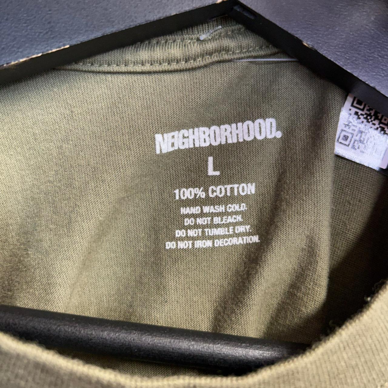 Neighborhood Men's Green T-shirt (3)