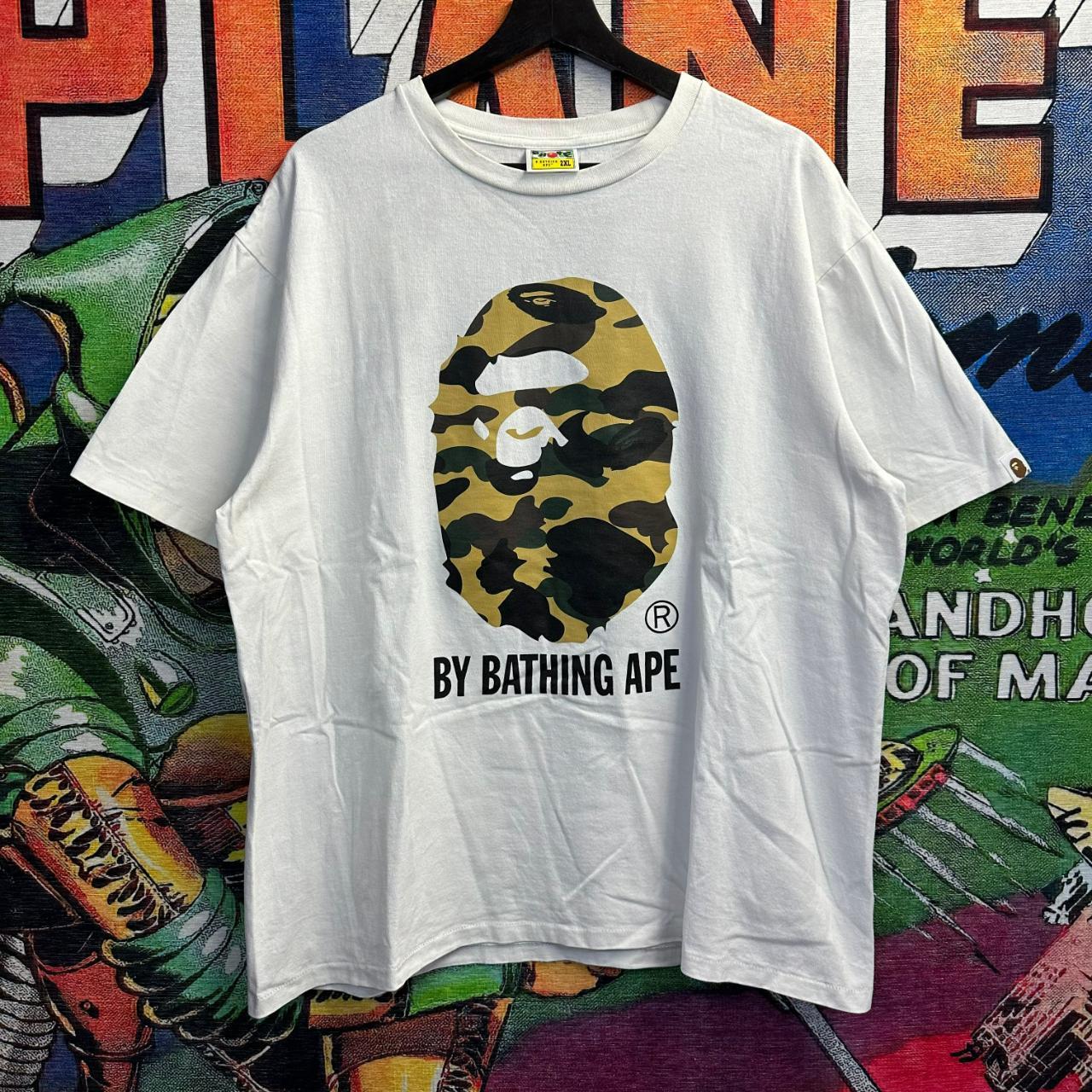 Bape Camo Ape Head Tee Size 2XL This tee comes from... - Depop