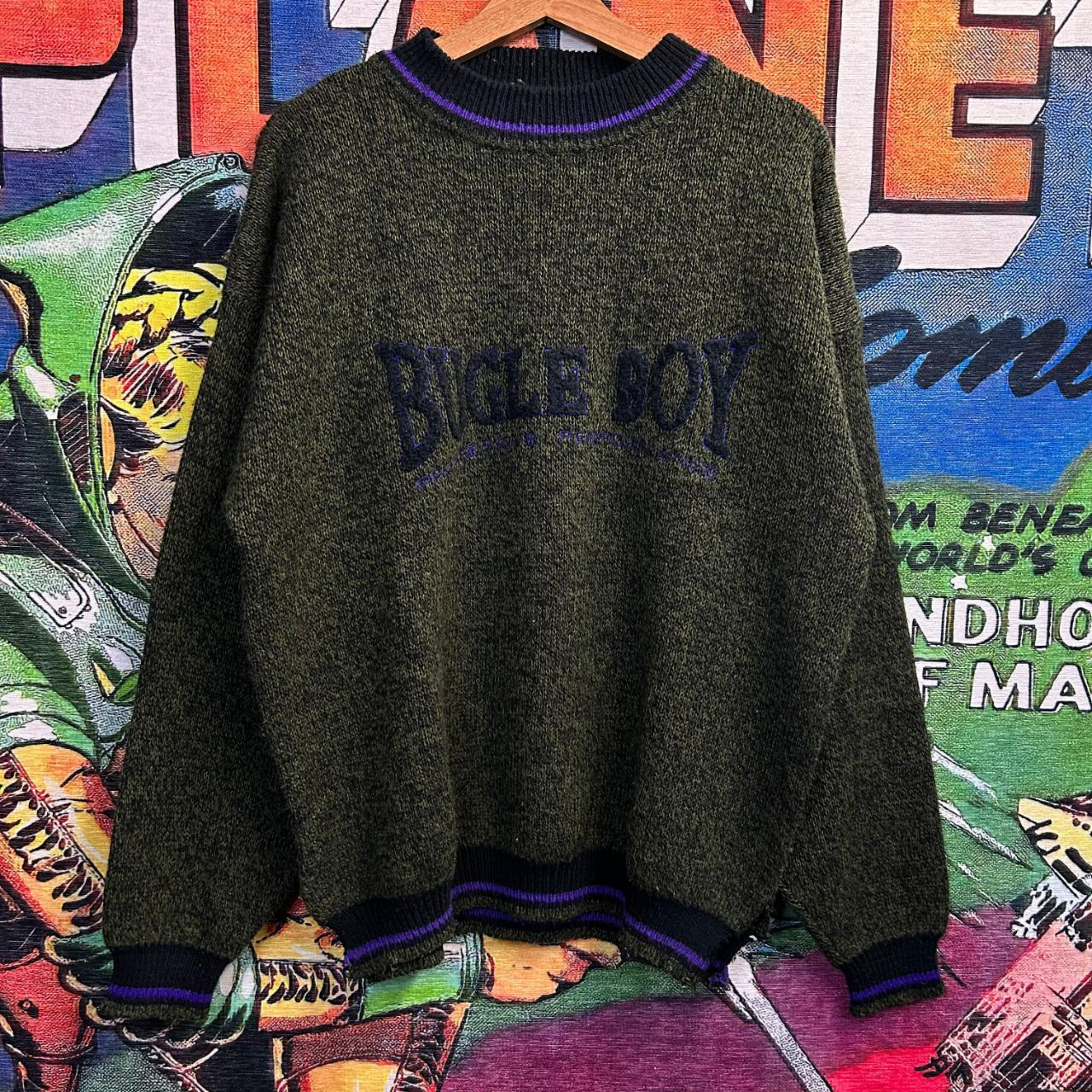 Vintage 90 s Bugle Boy Sweater Size Large Love the. Depop