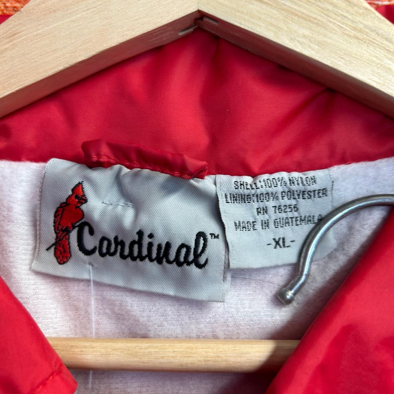 Y2K vintage, Adidas Cardinals hoodie Flaws shown in - Depop