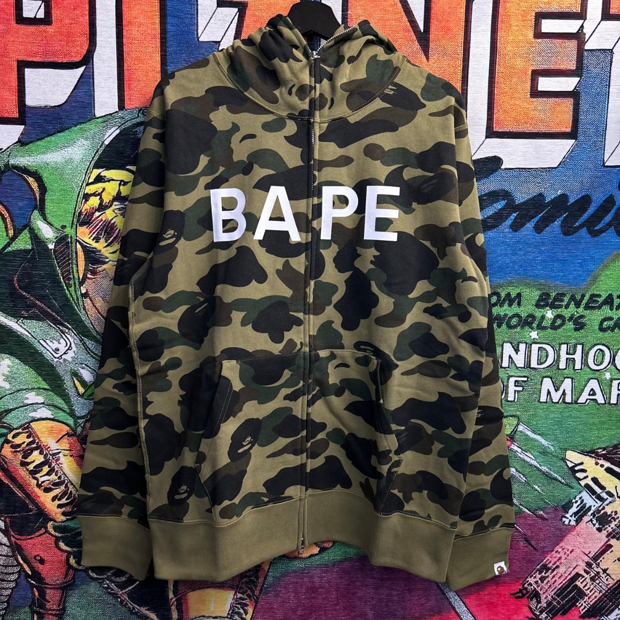 Brand New Bape Camo Jacket Size XL This Bape piece... - Depop