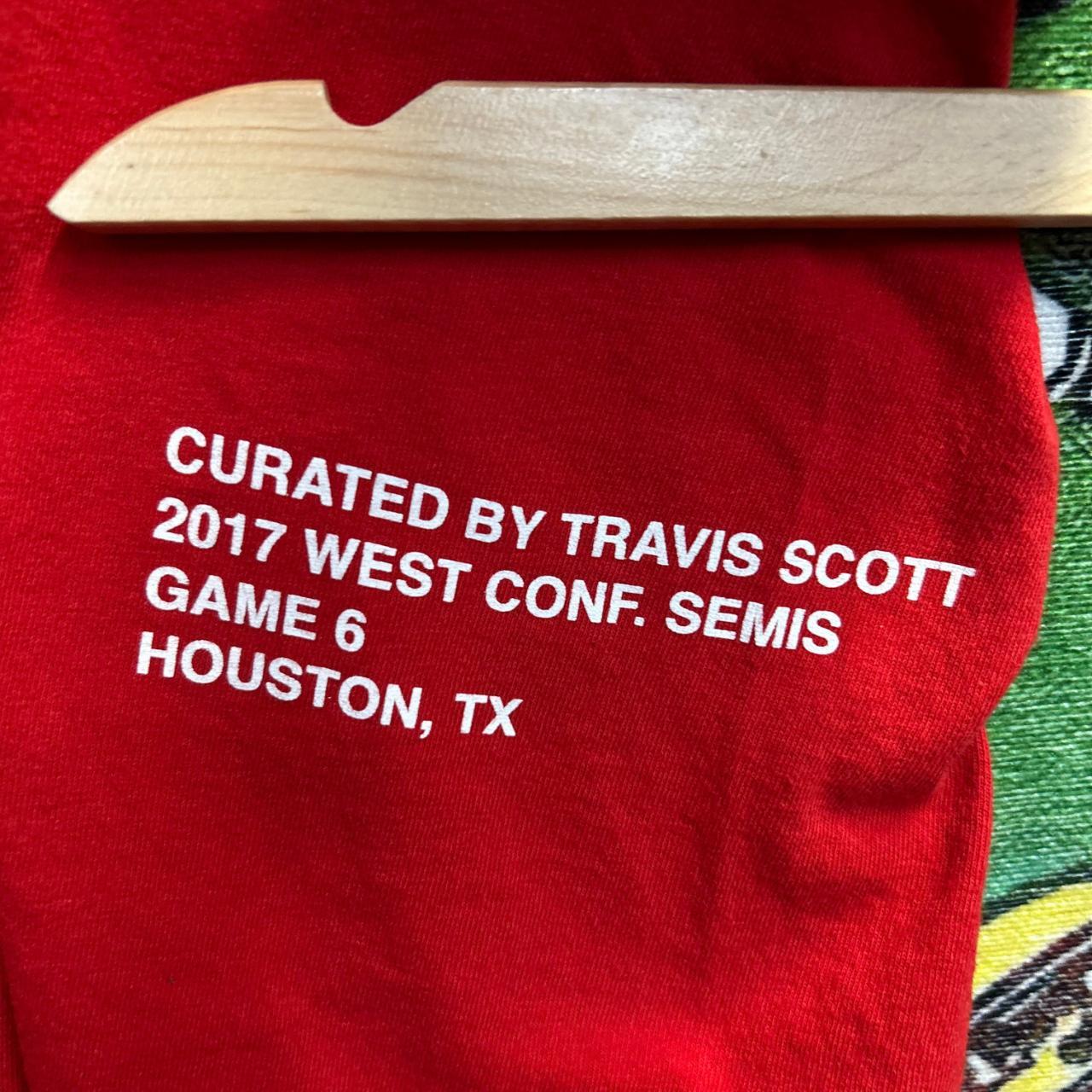 travis scott cactus jack houston rockets jersey - Depop