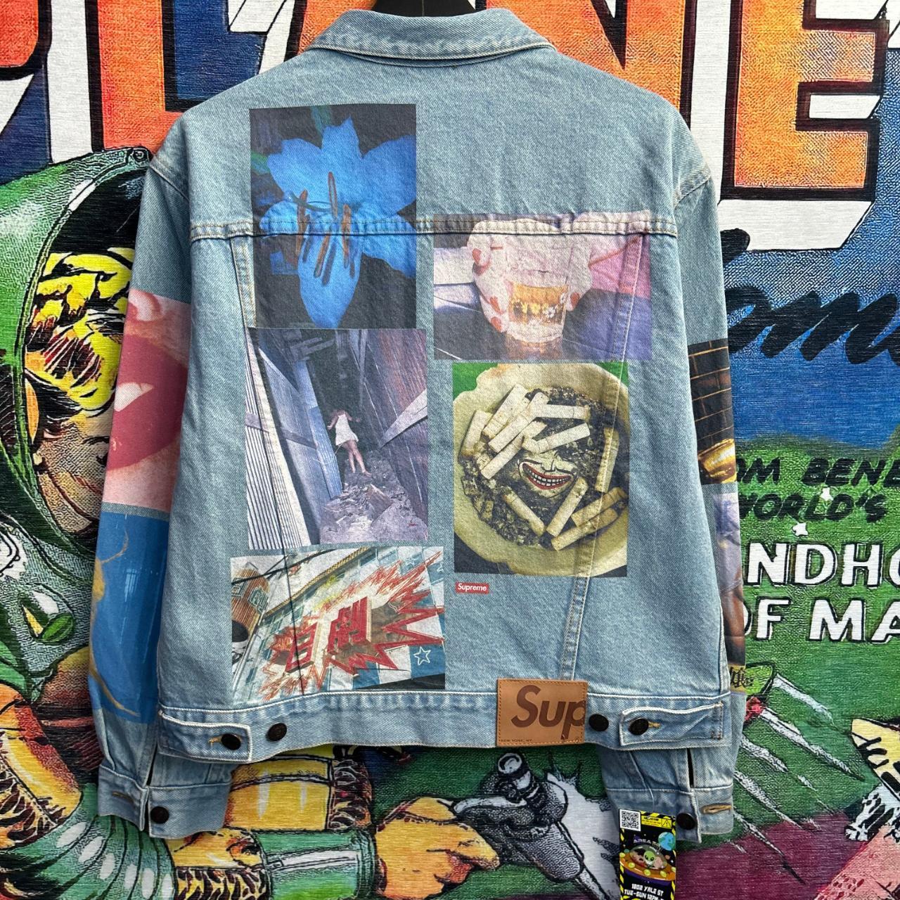 Brand New Supreme Daido Moriyama Denim Trucker... - Depop