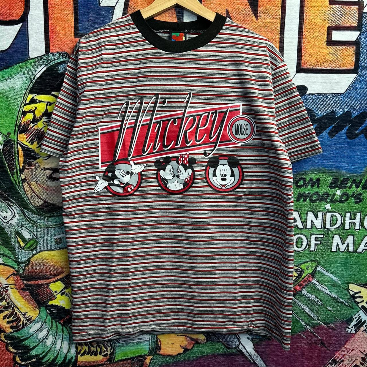 Mickey mouse best sale striped shirt