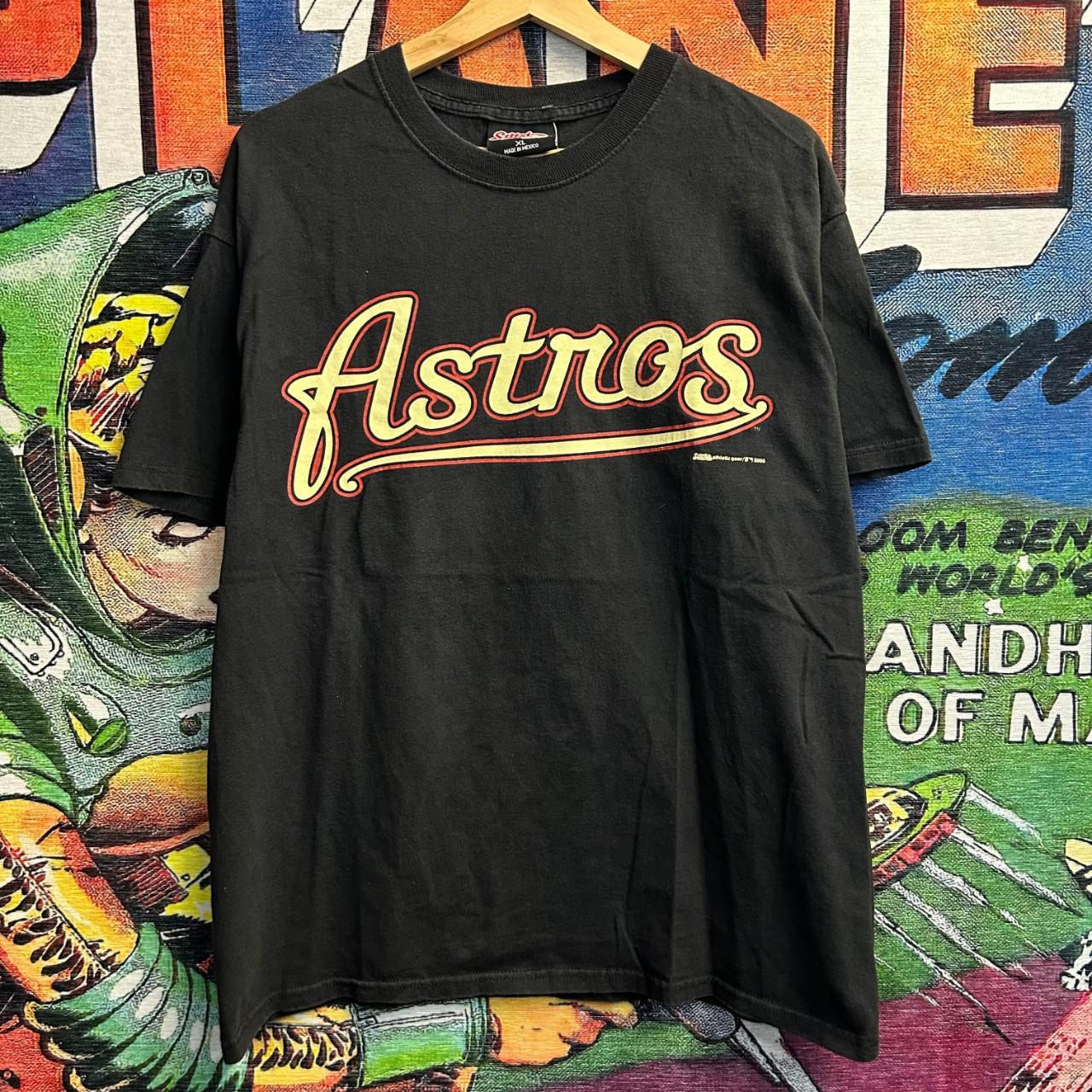 VINTAGE Y2k ASTROS Graphic Tee Mens XL Nice boxy - Depop