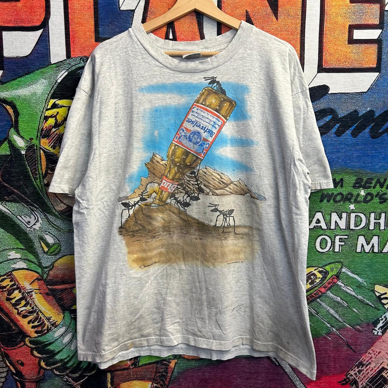 Vintage 90’s Budweiser Beer Anthill Tee Size...