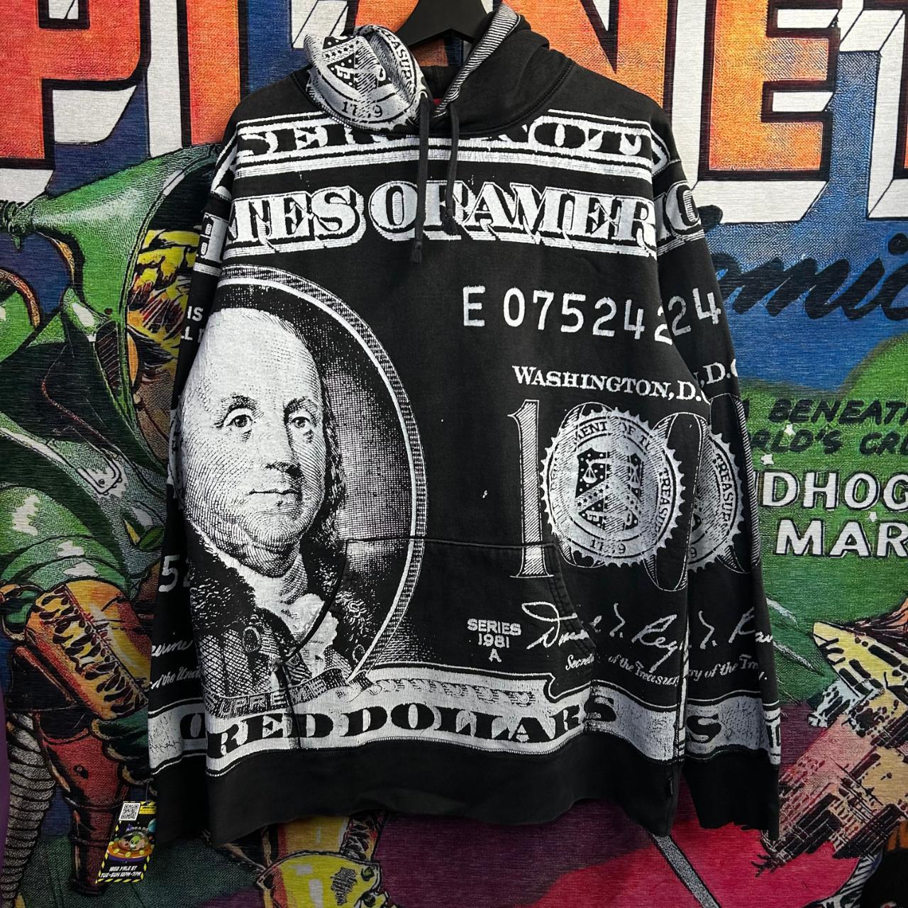 Supreme on sale dollar hoodie