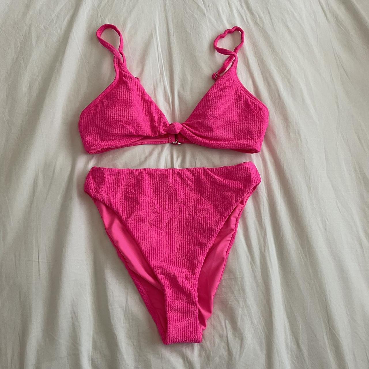 Women's Pink Bikinisandtankinisets Depop