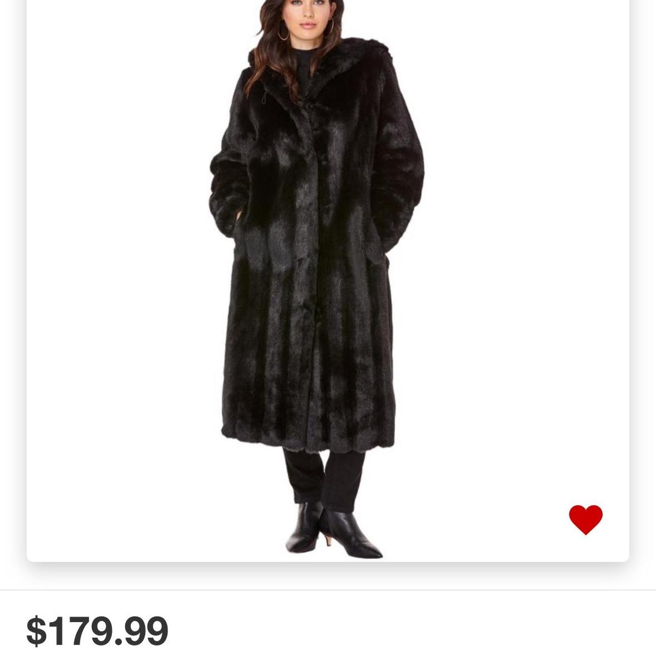 ROAMANS Faux Fur outlet Coat