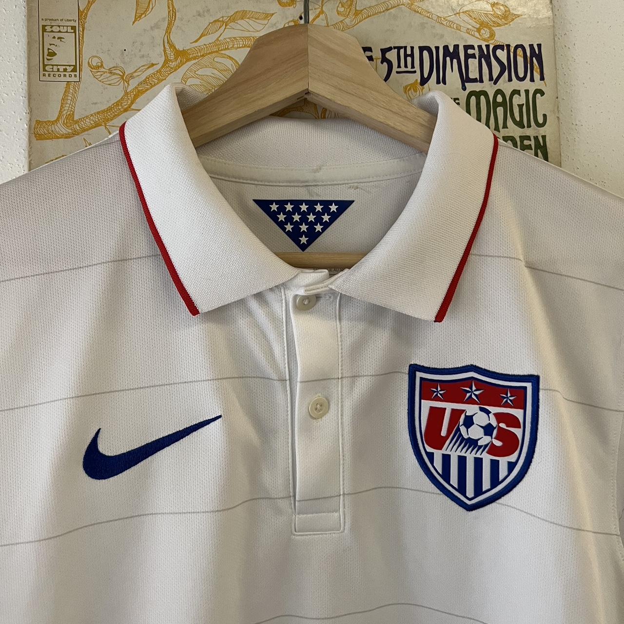 Nike US Men’s National Team White Jersey From... Depop