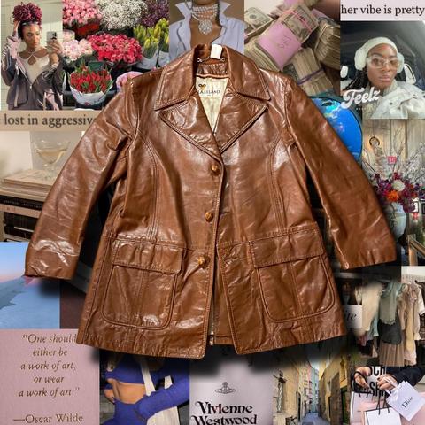 Vintage lakeland leather clearance jacket