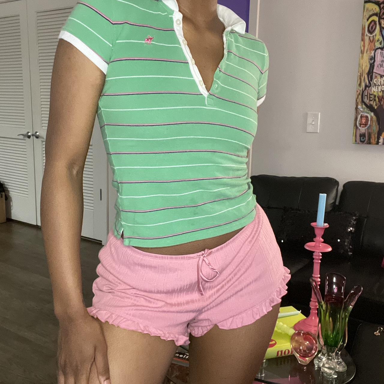 Pink #VictoriaSecret #Dodgers short and crop - Depop