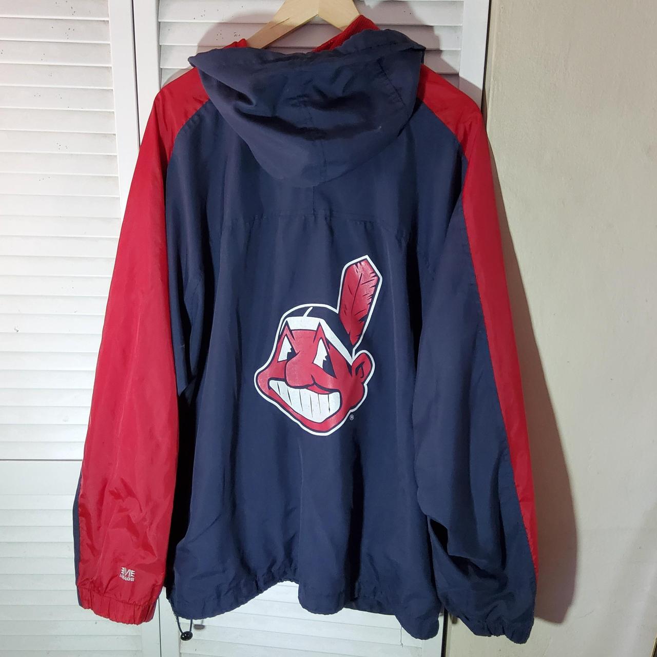 MLB Cleveland Indians Men's Long Sleeve Shirt Size M - Depop