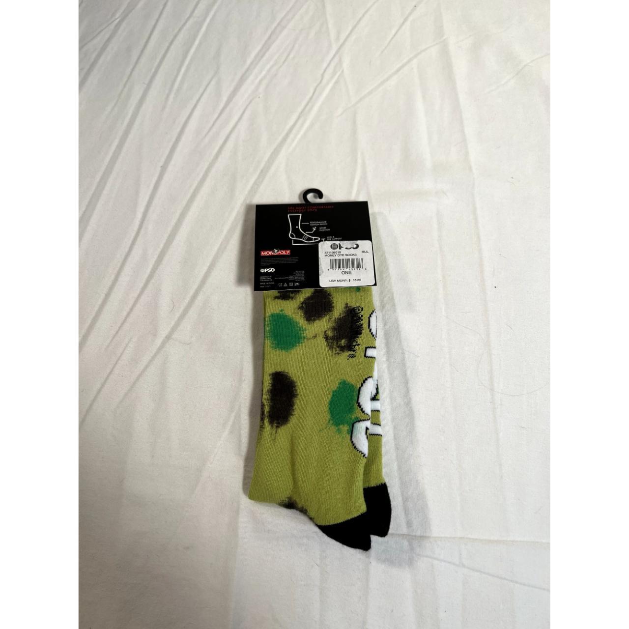 PSD Underwear Men's Green Socks | Depop